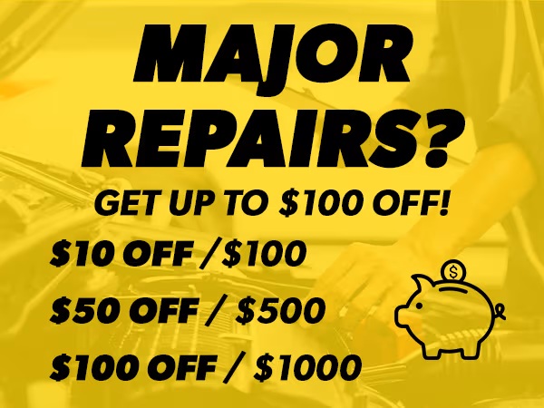 Meineke Car Care | Coupon | Major Repairs |